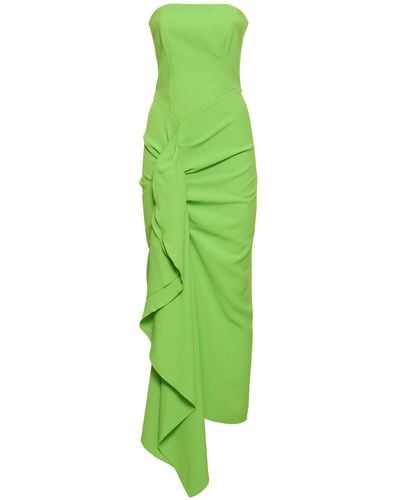 Solace London Thalia Midi Dress - Green