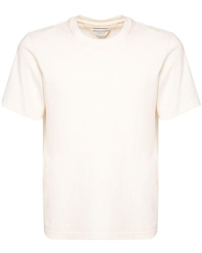 Bottega Veneta Light Cotton Jersey T-Shirt - White