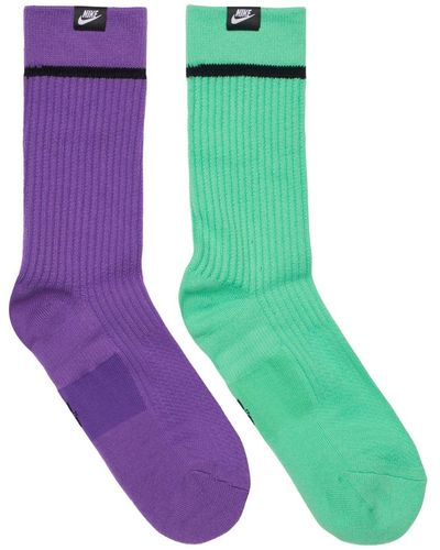 Nike 2 Paar Socken - Lila