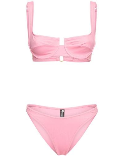 Reina Olga Lvr Exclusive Brigitte Lycra Bikini - Pink