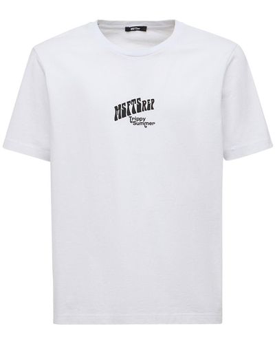 Msftsrep Bedrucktes T-shirt Aus Baumwolle - Weiß