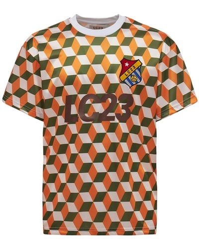 LC23 T-shirt In Jersey - Arancione
