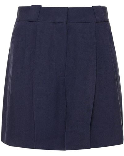 Blazé Milano Shorts lvr exclusive savannah in lino - Blu