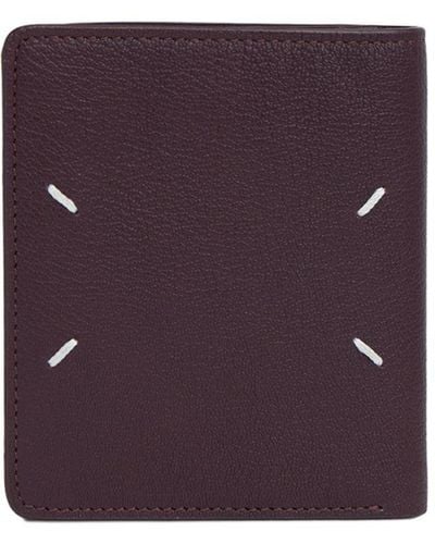 Maison Margiela Medium Flip Flap Wallet - Purple