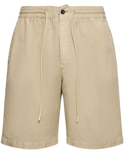 PT Torino Shorts de lyocell - Neutro