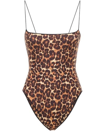 Tropic of C The C Recycled Tech One Piece Swimsuit - Brown