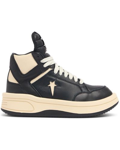 Drkshdw X Converse Turbowpn Leather Sneakers - Blue