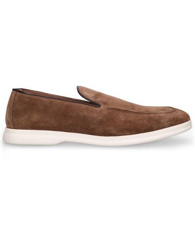 Doucal's Adler Suede Loafers - Brown