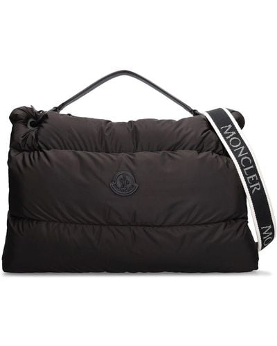 Moncler Legere Quilted Nylon Zip Tote Bag - Black