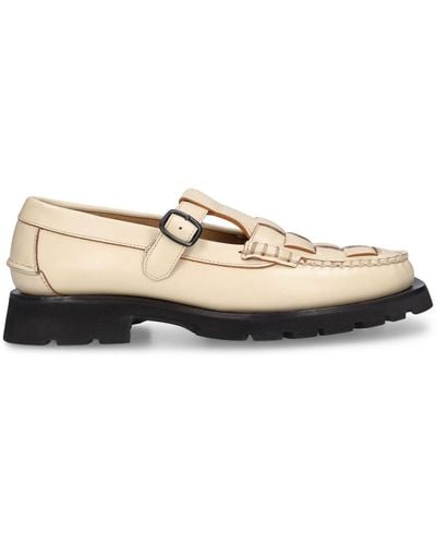 Hereu 25Mm Soller Sport Leather Loafers - White