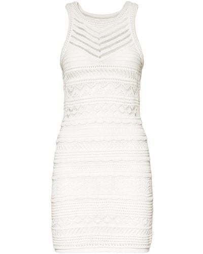Isabel Marant Ava Cotton Crochet Midi Dress - White