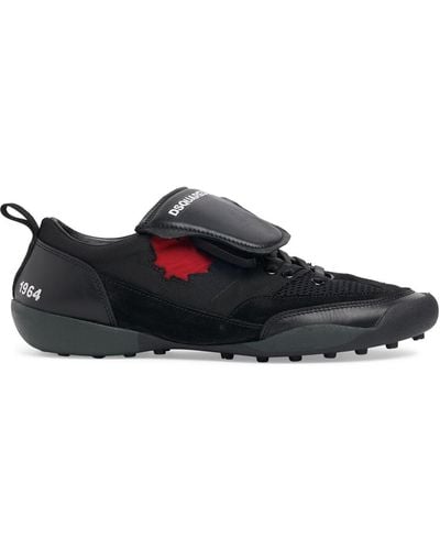 DSquared² Zapatos de piel de fútbol - Negro