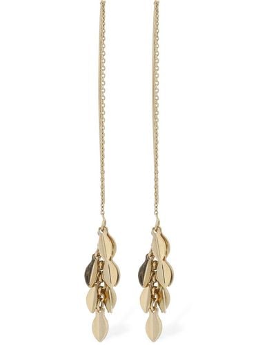 Isabel Marant Shiny Lea Pendant Earrings - Metallic