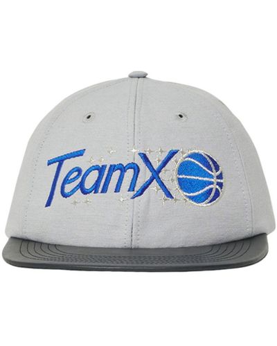 Just Don Team X Embroidery Cotton Baseball Cap - Blue