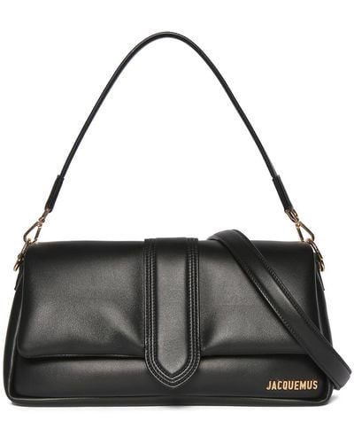 Jacquemus Le Bambimou Soft Padded Leather Bag - Black