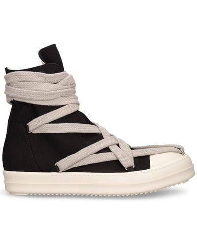 Rick Owens Jumbo Puffer Sneaker-Boots - Schwarz