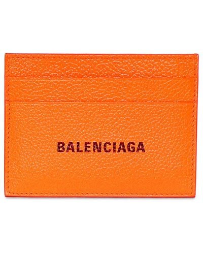 Balenciaga Porte-cartes de crédit - Orange
