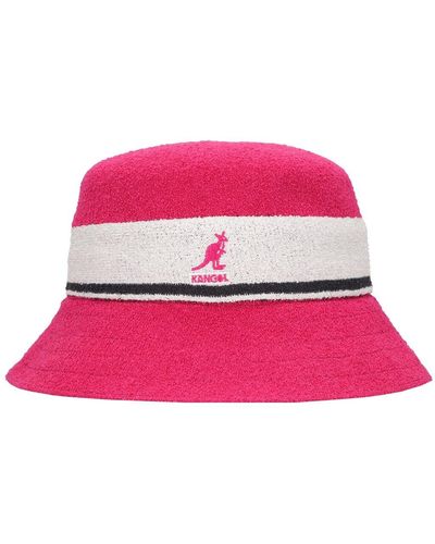 Kangol Bermuda バケットハット - ピンク