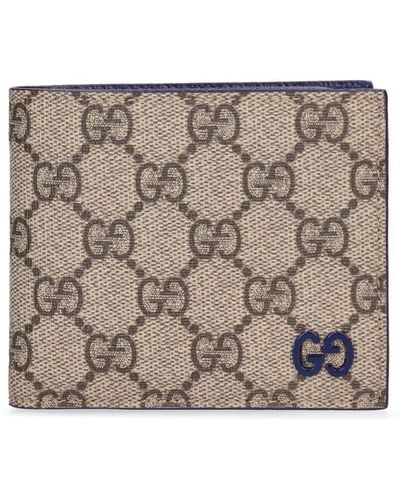 Gucci Brieftasche Mit GG Detail - Braun