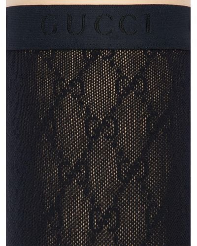 Gucci gg Jacquard Stockings - Blue