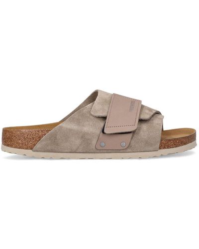 Birkenstock Kyoto Suede Sandals - Brown