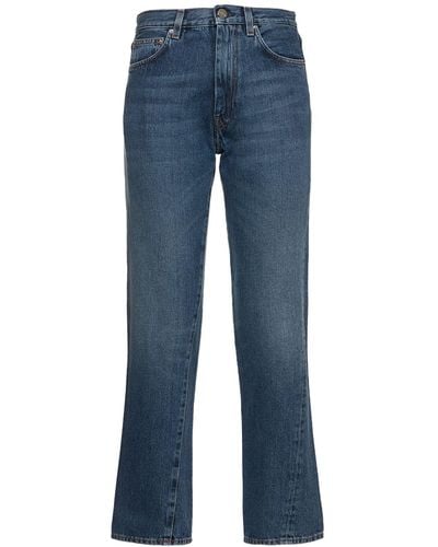 Totême Jeans in denim di cotone - Blu
