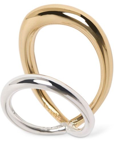 Charlotte Chesnais Bague Surma Vermeil & Silver Ring - Metallic