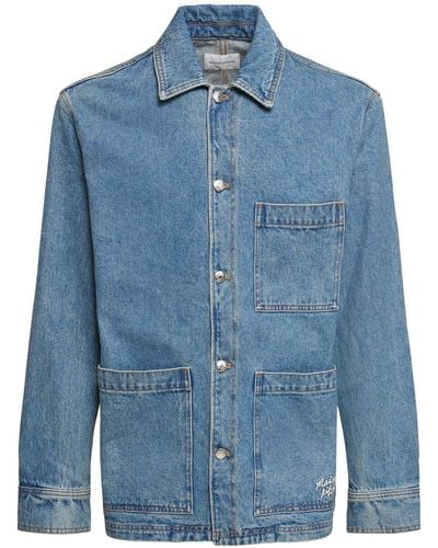 Maison Kitsuné Denim Workwear Jacket - Blue