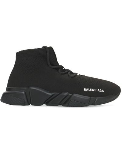 Balenciaga Sneakers Aus Technostoff "speed" - Schwarz