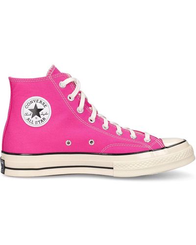 Converse Chuck 70 High Trainers - Pink
