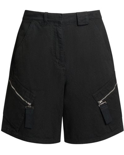 Jacquemus Le Short Marrone Cotton Shorts - Black