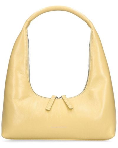 Marge Sherwood Hobo Leather Shoulder Bag - Natural