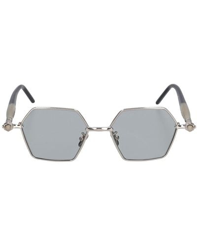 Kuboraum P70 Squared Metal Sunglasses - Metallic