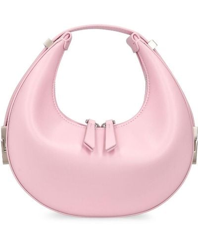 OSOI Mini Toni Leather Top Handle Bag - Pink