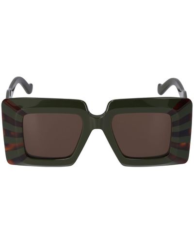 Loewe Oversized Sonnenbrille Aus Acetat - Schwarz