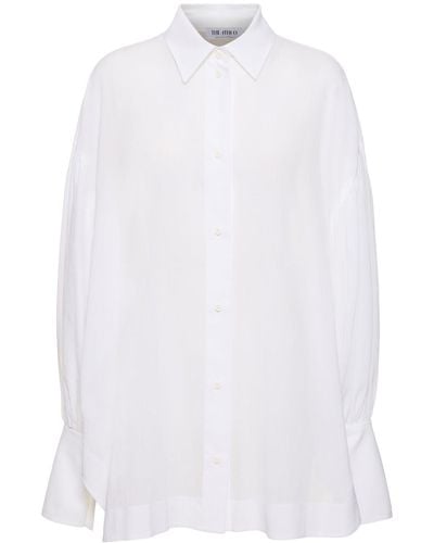 The Attico Mousseline オーバーサイズシャツ - ホワイト