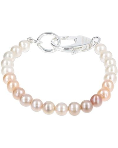 Hatton Labs Gradient Pearl Bracelet - White