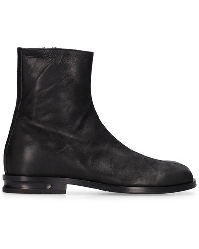 Mattia Capezzani Bandolero Leather Boots - Black