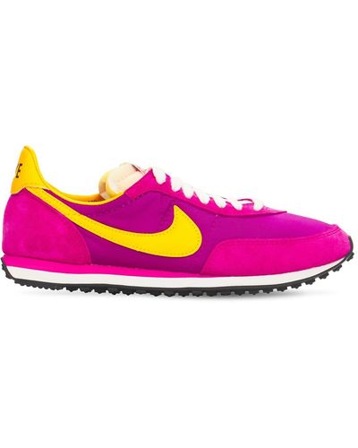 Nike Waffle Trainer 2 "fireberry" Shoes - Pink
