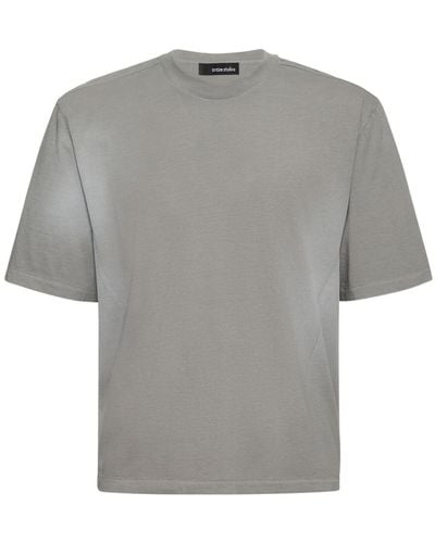 Entire studios Herren-t-shirt "rhino" - Grau