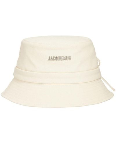 Jacquemus Cappello da pescatore Gadjo in canvas - Neutro