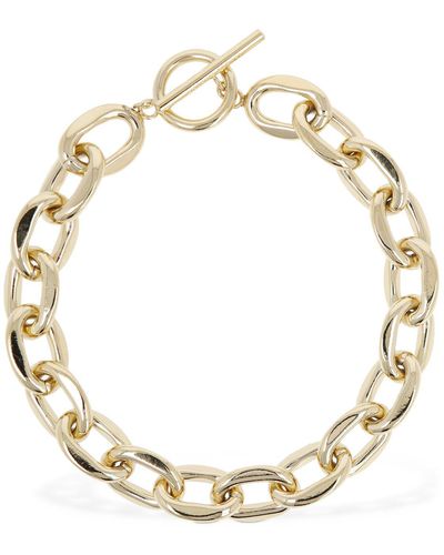 Isabel Marant Your Life Chunky Chain Necklace - Metallic