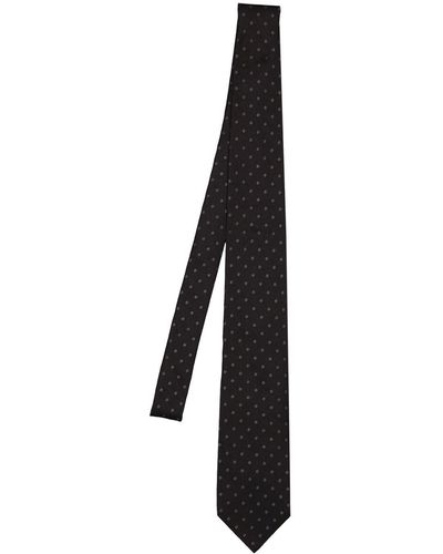 Tom Ford 8cm Silk Tie - Black
