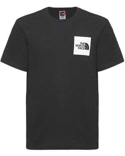 The North Face ファインコットンtシャツ - ブラック