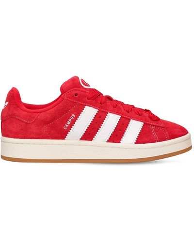 adidas Campus 00s Better Scarlet/Cloud White Sneakers - Rot