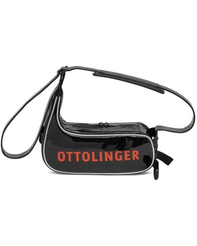 OTTOLINGER Puma X Patent Shoulder Bag - Black