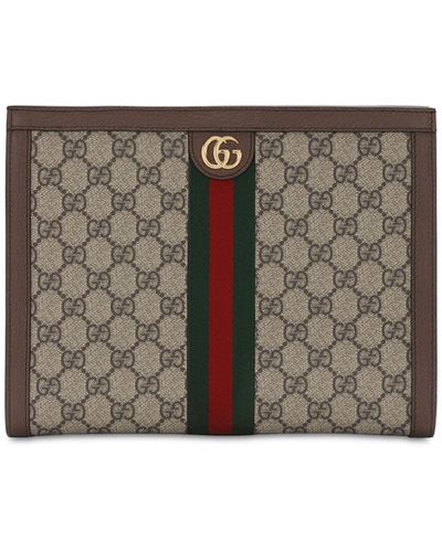 Gucci Ophidia Pouch - Brown