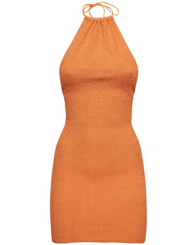 Bondeye Minikleid "imogen" - Orange