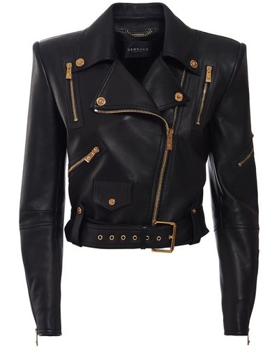 Versace Leather jackets for Women | Black Friday Sale & Deals up to 70% ...