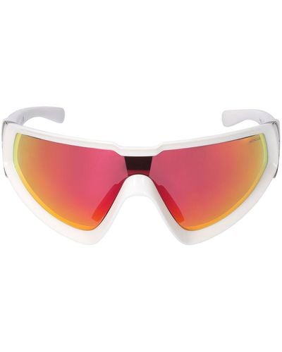 Moncler Futuristische Sonnenbrille "wrapid" - Pink